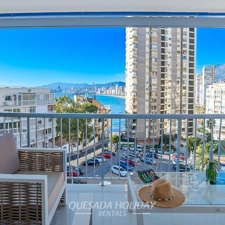 La Perla Benidorm Apartment Seaview & Pool Levante Beach Extérieur photo