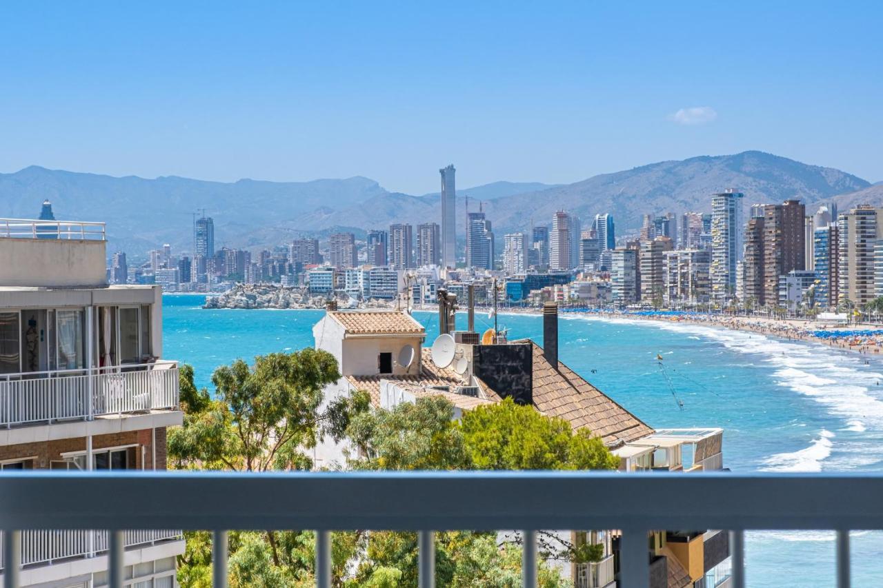 La Perla Benidorm Apartment Seaview & Pool Levante Beach Extérieur photo
