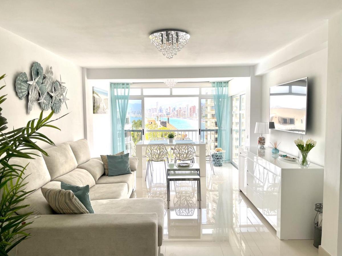 La Perla Benidorm Apartment Seaview & Pool Levante Beach Extérieur photo