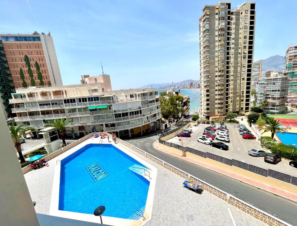 La Perla Benidorm Apartment Seaview & Pool Levante Beach Extérieur photo