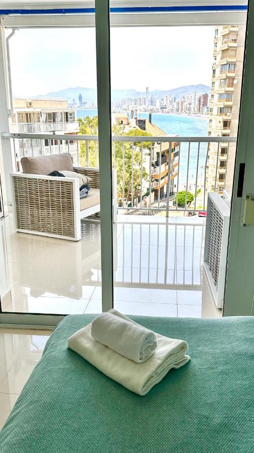 La Perla Benidorm Apartment Seaview & Pool Levante Beach Extérieur photo