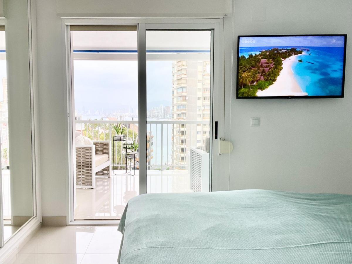 La Perla Benidorm Apartment Seaview & Pool Levante Beach Extérieur photo