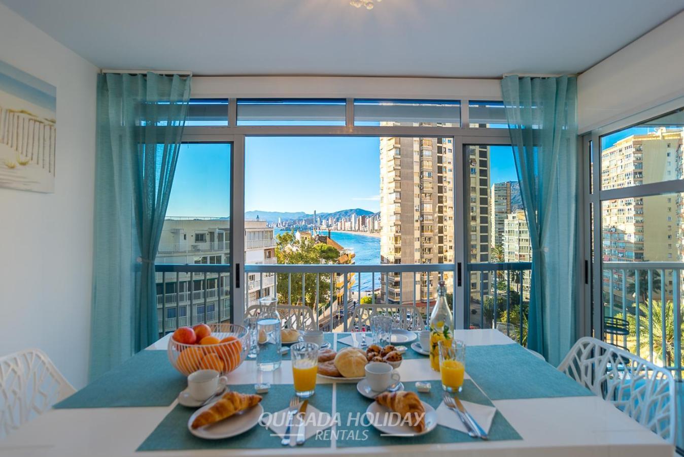 La Perla Benidorm Apartment Seaview & Pool Levante Beach Extérieur photo