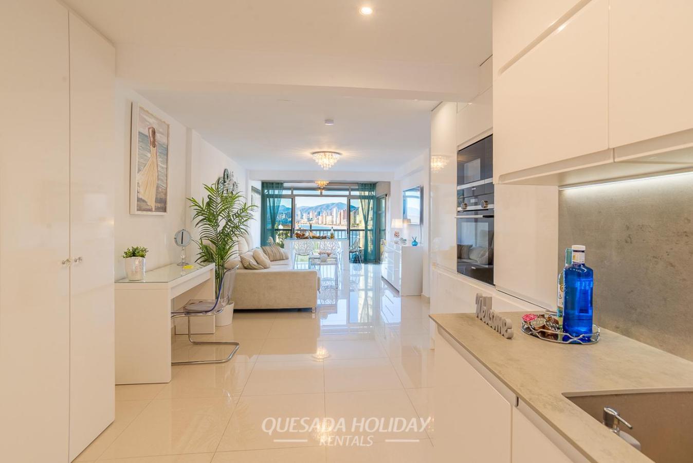 La Perla Benidorm Apartment Seaview & Pool Levante Beach Extérieur photo
