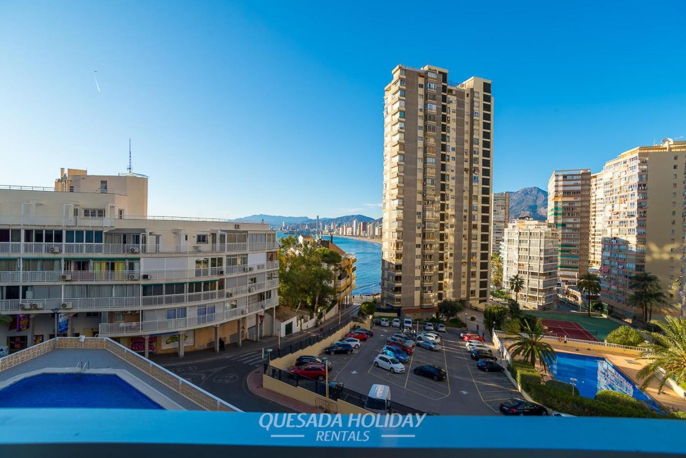 La Perla Benidorm Apartment Seaview & Pool Levante Beach Extérieur photo