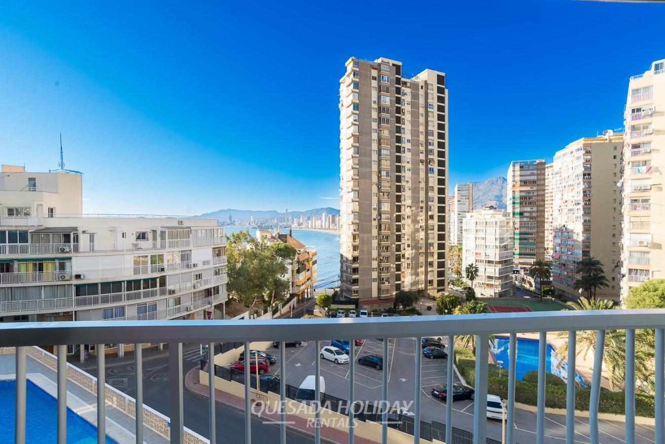 La Perla Benidorm Apartment Seaview & Pool Levante Beach Extérieur photo