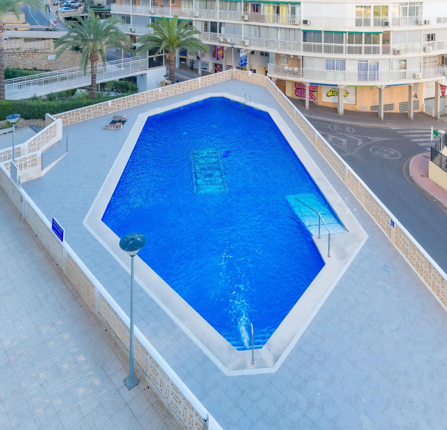 La Perla Benidorm Apartment Seaview & Pool Levante Beach Extérieur photo